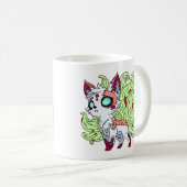 Mug Zombie Kitsune (Devant droit)