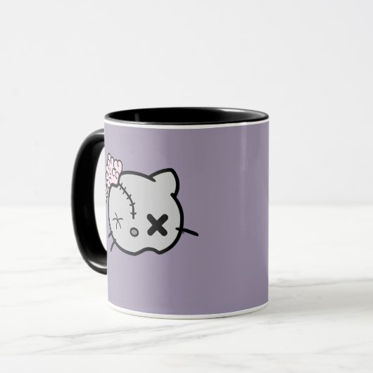 Mug Zombie Kitty (Devant gauche)