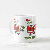 Mug Zombie Père Noël (Devant gauche)
