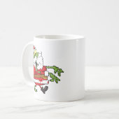 Mug Zombie Père Noël (Devant gauche)