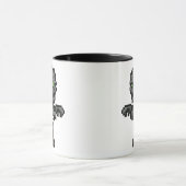 Mug Zombie Rétro 8-bits (Centre)