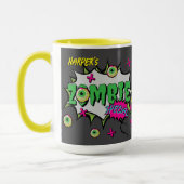 Mug Zombie Spécial Ghoulishly Fun Personnalisé (Gauche)