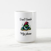 Mug Zombie Wizard – “Don’t Touch My Phone” Warning Art (Centre)