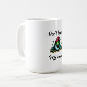 Mug Zombie Wizard – “Don’t Touch My Phone” Warning Art (Devant gauche)