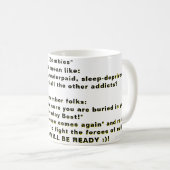 Mug "Zombies" (Devant droit)