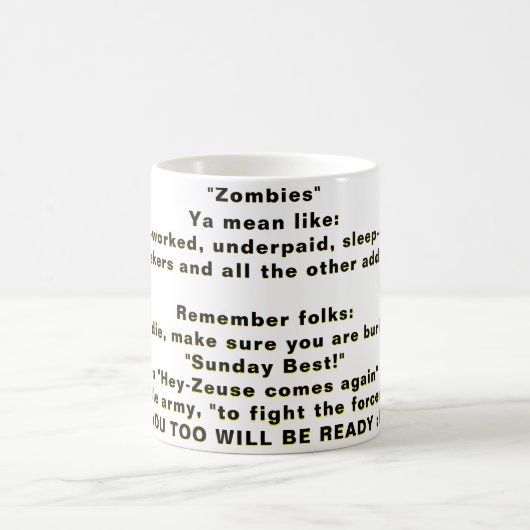 Mug "Zombies" (Centre)