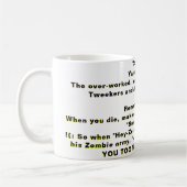 Mug "Zombies" (Gauche)