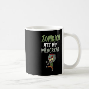 Mug Zombies Ate My Pancreas T1D Type 1 Diabète Fille K