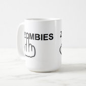 Mug Zombies Retourner (Devant gauche)