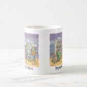 Mug Zombies végétariens Vous voulez des GRAINS, DES GR (Centre)