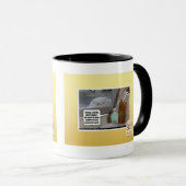 Mug Zombis dans le jardin (Devant droit)