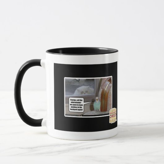 Mug Zombis dans le jardin (Gauche)