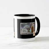 Mug Zombis dans le jardin (Devant droit)