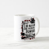 Mug Zombis de chasse (Devant droit)