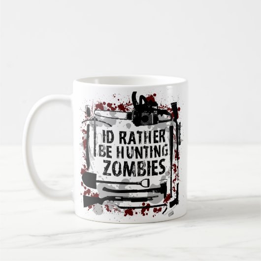 Mug Zombis de chasse (Gauche)