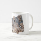 Mug Zombis effrayés (Devant droit)