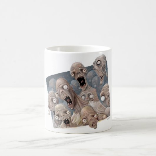 Mug Zombis effrayés (Centre)