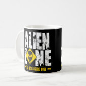 Mug Zone Alien/OVNI (Devant gauche)