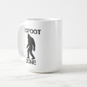Mug Zone Bigfoot Drôle Bigfoot (Devant gauche)