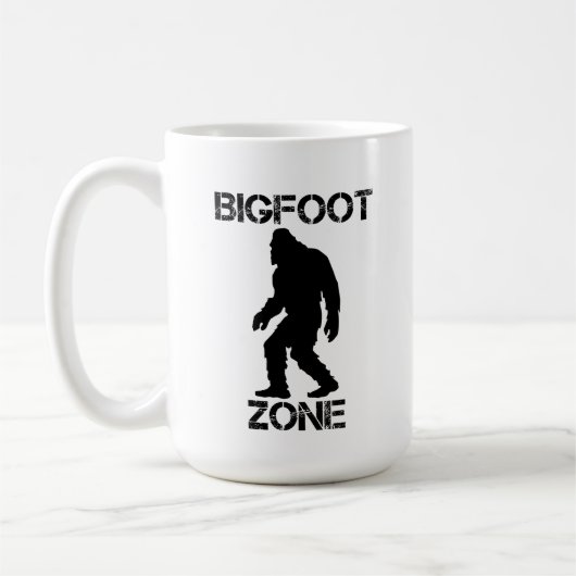 Mug Zone Bigfoot Drôle Bigfoot (Gauche)