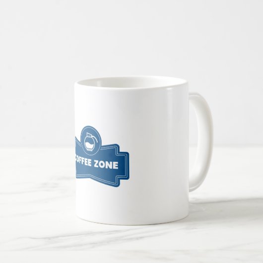 Mug Zone café (Devant droit)