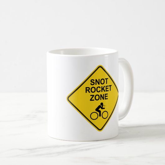 Mug Zone de fusée (Devant droit)