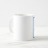 Mug Zone de surf sans travail (Devant gauche)