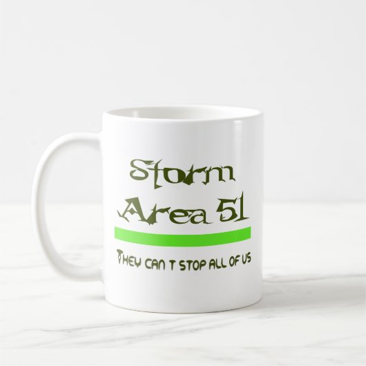 Mug Zone de tempête 51 (Gauche)