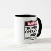 Mug Zone d'exploitation Trombone (Devant droit)