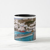 Mug Zone portuaire avec bateaux de pêche grecs (Centre)