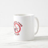 Mug Zone sans drame (Devant droit)