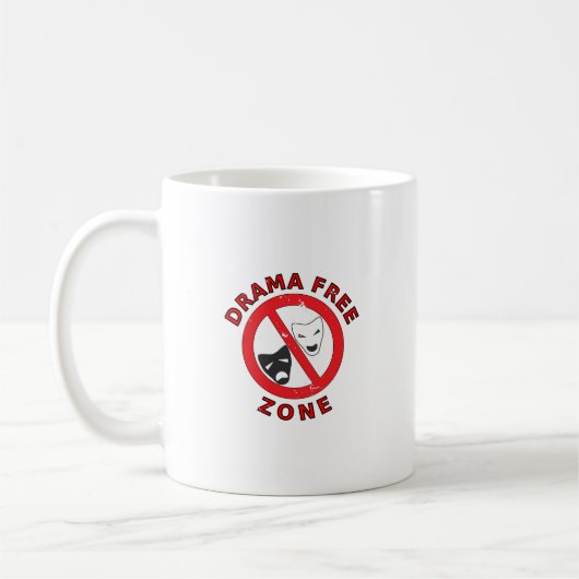 Mug Zone sans drame (Gauche)