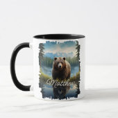 Mug Zone sauvage Grizzly Bear (Gauche)