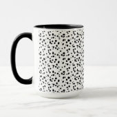 Mug Zones Dalmatiennes Imprimer Motif Noir Et Blanc (Gauche)