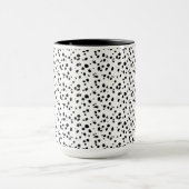 Mug Zones Dalmatiennes Imprimer Motif Noir Et Blanc (Centre)