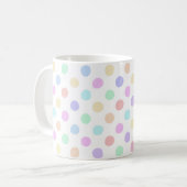 Mug Zones multicolores sur blanc (Devant gauche)