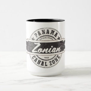 Mug Zonienne, zone du canal de Panama, ZC