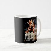 Mug Zoo Animaux Faune Fête Anniversaire Animaux (Devant droit)