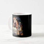 Mug Zoo Animaux Faune Fête Anniversaire Animaux (Devant gauche)