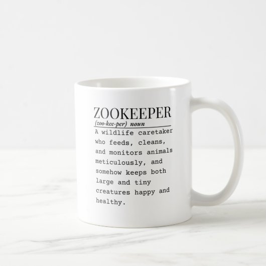 Mug Zookeeper (Droite)