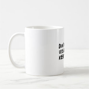 Mug Zookeeper Art Imprimer "Ne pas me faire utiliser m