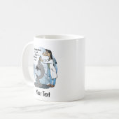 Mug Zoom sur la vie en laboratoire en T-shirt (Devant gauche)