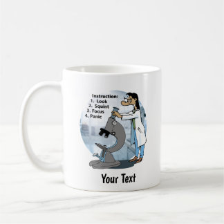 Mug Zoom sur la vie en laboratoire en T-shirt