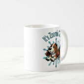 Mug Zoomie Time Basset Hound (Devant droit)