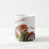 Mug Zootopia Inspired "Sly Bunny, Dumb Fox" Ceramic Co (Centre)