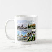 Mug zTH009 collage de BANGKOK, Thaïlande, Asie, (Gauche)
