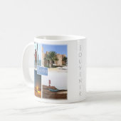 Mug zTN017 DJERBA, Mosaïque, Tunisie, Afrique, (Devant gauche)