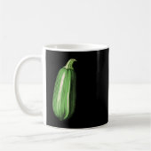 Mug Zucchini Lazy Easy Funny Matching Halloween Costum (Gauche)