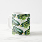 Mug Zucchini Légumes Zucchini Végétal (Devant gauche)