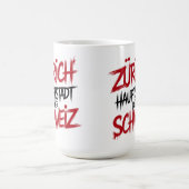 Mug Zurich, capitale de la Suisse (Centre)